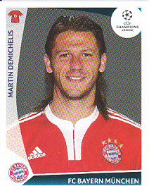 Martin Demichelis Bayern Munchen samolepka UEFA Champions League 2009/10 #7